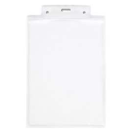 Portanome Pass 6S-P - 10 x 15 cm (A6) - PVC - trasparente neutro - Sei Rota - conf. 50 pezzi