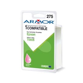 Armor - Cartuccia ink Compatibile  per Epson - Magenta chiaro - T080640 - 9