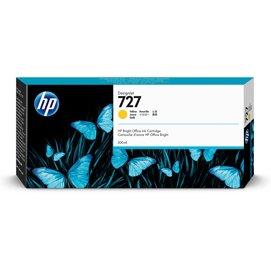 Hp - Cartuccia ink originale - 727 - Giallo - F9J78A - 300ml