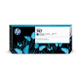 Hp - Cartuccia ink originale - 747 - Blu cromatico - P2V85A - 300ml