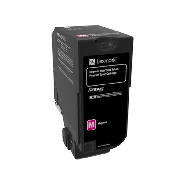 Lexmark - Toner - Magenta - 74C2HM0 - return program - 12.000 pag