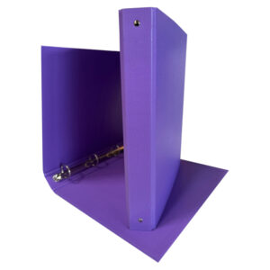 Raccoglitore King - 4 anelli tondi 30 mm - dorso 4 cm - 22x30 cm - rivestimento in PPL - viola - Starline